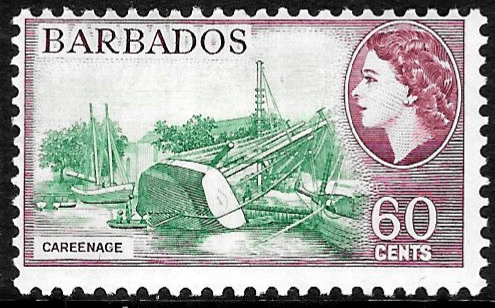 Barbados 1964 QE II SG 318 Careenage Fine Mint
