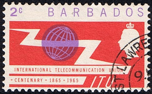 Barbados 1965 International Telecomunication Union SG 320 Fine Used