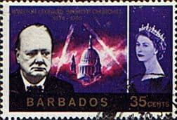 Barbados 1966 Churchill SG 339 Fine Used
