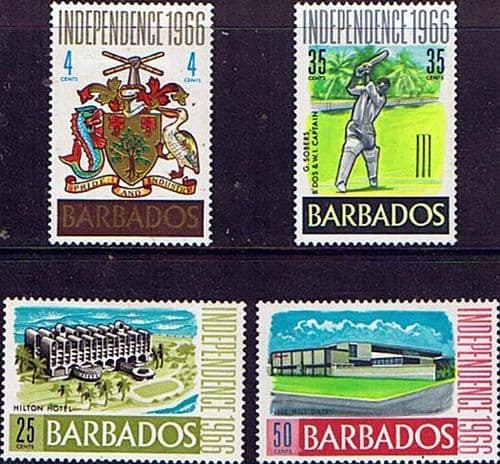 Barbados 1966 Independence Set Fine Mint