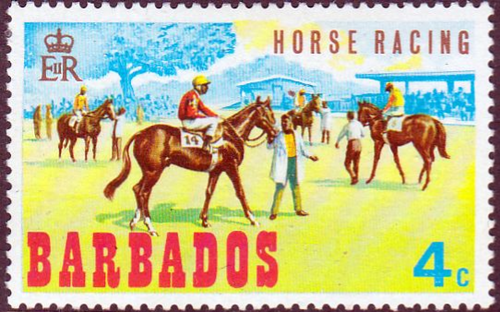 Barbados 1969 Horse Racing SG 381 Fine Mint
