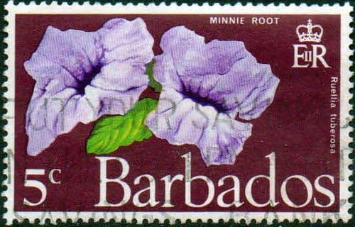 Barbados 1970 Flowers SG 420 Fine Used