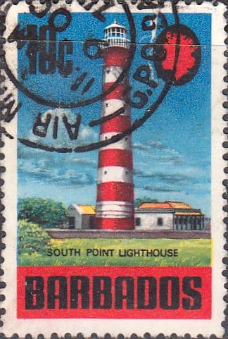 Barbados 1970 South Point Lighthouse SG 406a Fine Used