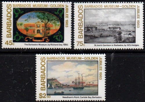 Barbados 1983 Barbados Museum Set Fine Mint