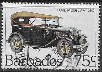 Barbados 1983 Classic Cars SG 732 Fine Used