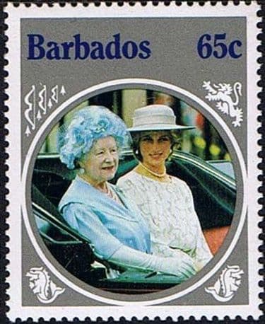 Barbados 1985 Queen Mother Life and Times SG 780 Fine Mint