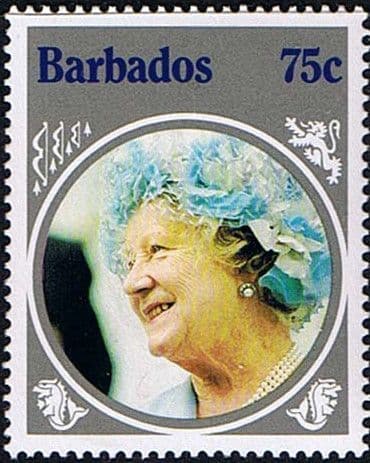 Barbados 1985 Queen Mother Life and Times SG 781 Fine Mint