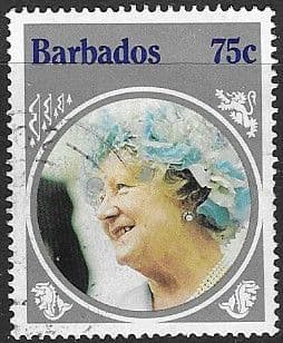 Barbados 1985 Queen Mother Life and Times SG 781 Fine Used