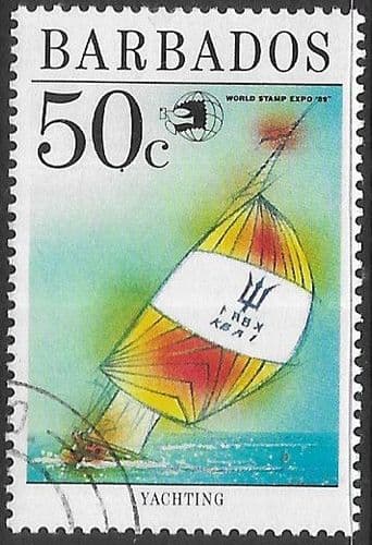 Barbados 1989 World Stamp Expo SG 907 Fine Used
