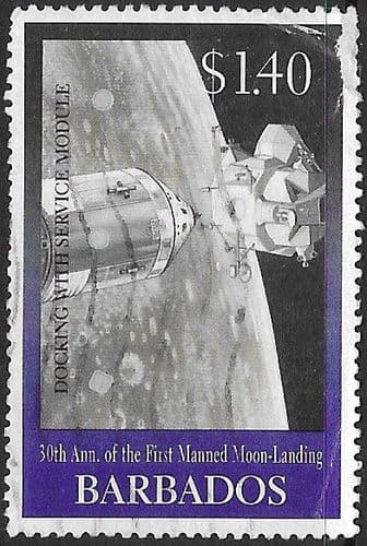 Barbados 1999 Anniversary of First Manned Landing on Moon SG 1141 Fine Used