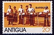 Barbuda 1974 Steel Bands Overprint SG 164 Fine Mint