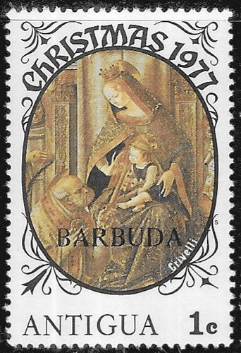 Barbuda 1977 Christmas SG 356 Fine Mint