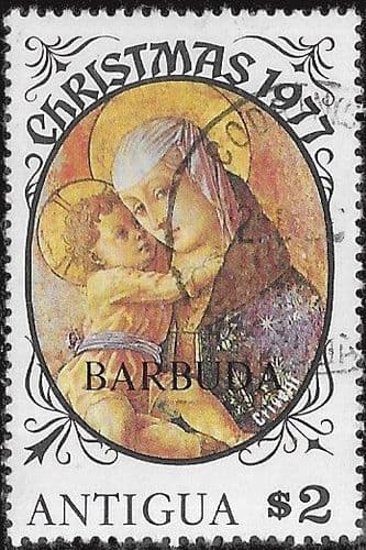 Barbuda 1977 Christmas SG 361 Fine Used