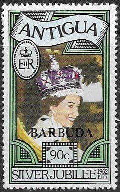 Barbuda 1977 Silver Jubilee SG 326 Fine Mint