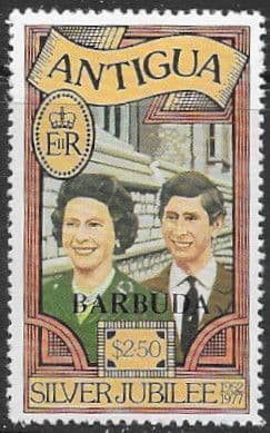 Barbuda 1977 Silver Jubilee SG 327 Fine Mint