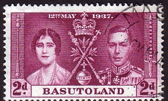 Basutoland 1937 SG 16 King George VI Coronation Fine Used