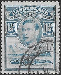 Basutoland 1938 SG 20 King George VI and Crocodile Fine Used