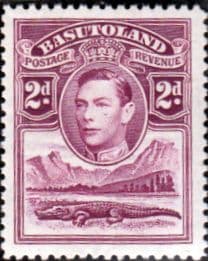 Basutoland 1938 SG 21 King George VI and Crocodile Fine Mint