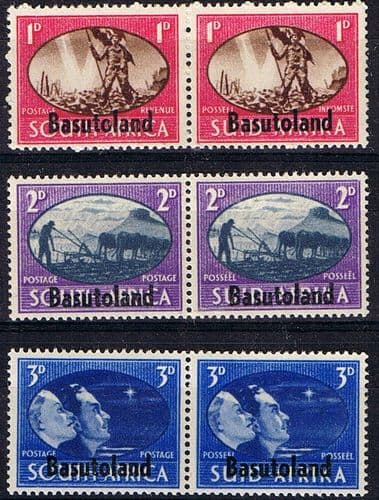 Basutoland 1946 King George VI Victory Set Fine Mint