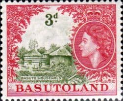 Basutoland 1954 SG 46 Queen Elizabeth Basuto Household Fine Mint