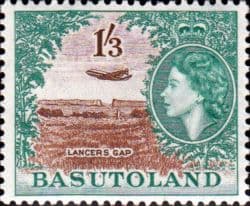 Basutoland 1954 SG 50 Queen Elizabeth Lancers Gap Fine Mint