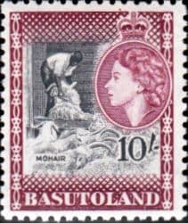 Basutoland 1954 SG 53 Queen Elizabeth Mission Cave House Fine Mint