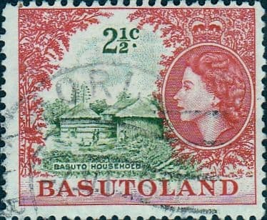 Basutoland 1961 SG 72a Queen Elizabeth Basuto Household Fine Used