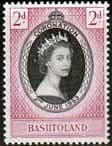 Basutoland Queen Elizabeth II 1953 Coronation Fine Mint