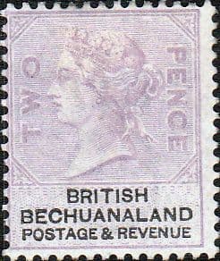 Bechuanaland 1887 Queen Victoria SG 11a Fine Mint