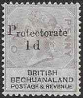 Bechuanaland 1888 Queen Victoria Surcharged SG 41 Good Mint