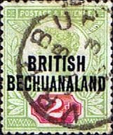 Bechuanaland 1891 Queen Victoria SG 34 Fine Used