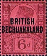 Bechuanaland 1891 Queen Victoria SG 36 Fine Mint