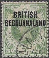 Bechuanaland 1891 Queen Victoria SG 37 Fine Used