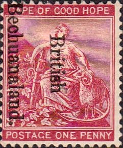 Bechuanaland 1895 Cape of Good Hope Overprints SG 38 Fine Mint