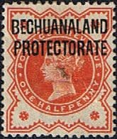 Bechuanaland 1897 Queen Victoria SG 59 Fine Mint