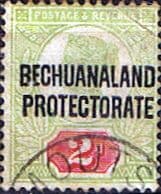 Bechuanaland 1897 Queen Victoria SG 62 Fine Used