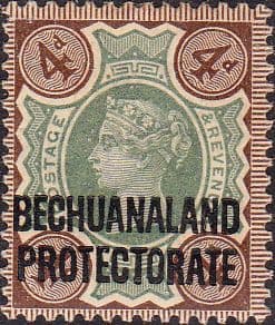 Bechuanaland 1897 Queen Victoria SG 64 Fine Mint