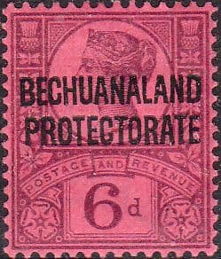 Bechuanaland 1897 Queen Victoria SG 65 Fine Mint