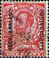 Bechuanaland 1912 King George V SG 72 Fine Used