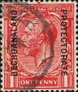 Bechuanaland 1913 King George V SG 74 Fine Used