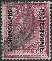 Bechuanaland 1913 King George V SG 81 Fine Used