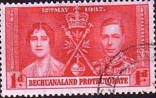 Bechuanaland 1937 King George VI Coronation SG 115 Fine Used