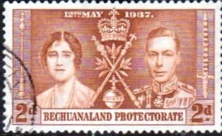 Bechuanaland 1937 King George VI Coronation SG 116 Fine Used