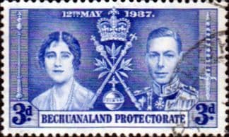 Bechuanaland 1937 King George VI Coronation SG 117 Fine Used
