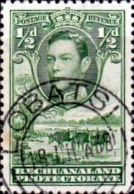 Bechuanaland 1938 Kings Head SG 118 Fine Used