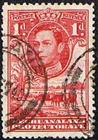 Bechuanaland 1938 Kings Head SG 119 Fine Used