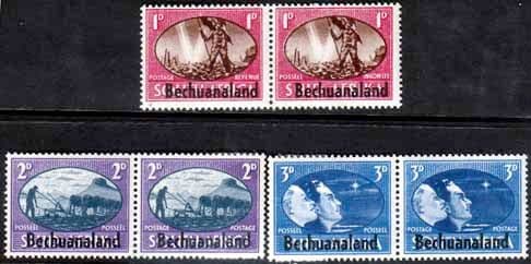 Bechuanaland 1946 King George VI Victory Set Fine Mint