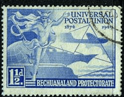 Bechuanaland 1949 Universal Postal Union SG 138 Fine Used