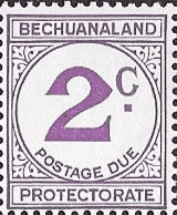 Bechuanaland 1961 Postage Due Stamp SG D11 Fine Mint