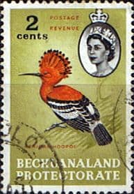 Bechuanaland 1961 Queen Elizabeth Birds SG 169 Fine Used